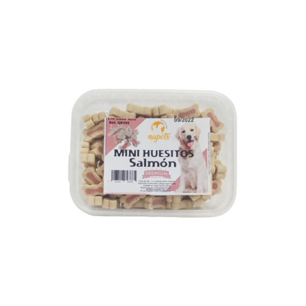 IRELAN MINI HUESITOS SALMON 170GR QB309