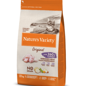 Natures variety Original CAT Sterilized pavo Grain Free
