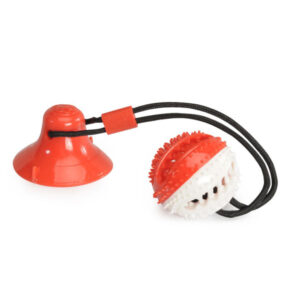 Juguete para perros - Pelota de TPR con ventosa